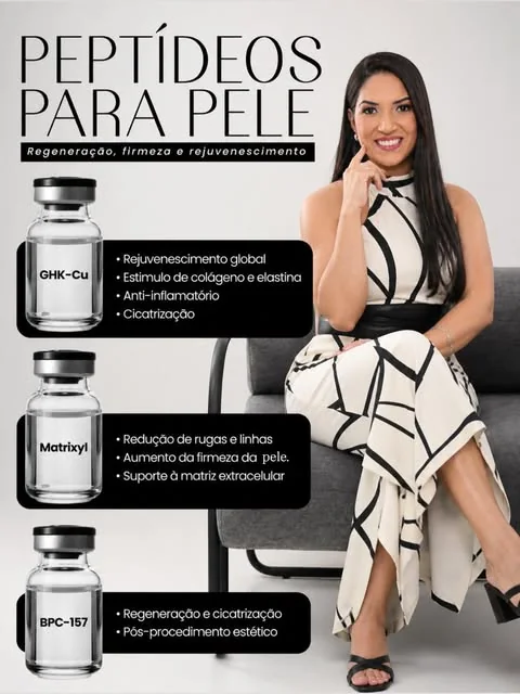 Capa original: Peptídeos para a pele
